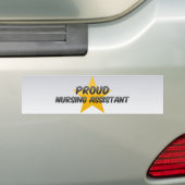 Proud Nursing Assistant Bumpersticker (Op auto)
