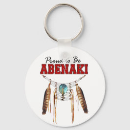 Proud om Abenaki te zijn Sleutelhanger