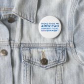 Proud om Amerikaans te zijn Ronde Button 5,7 Cm (In situ)