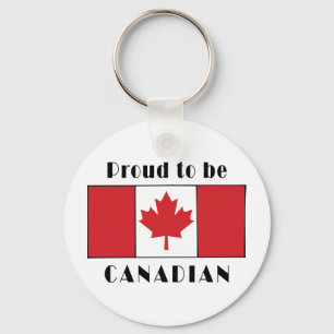 Proud om Canadees te zijn Sleutelhanger