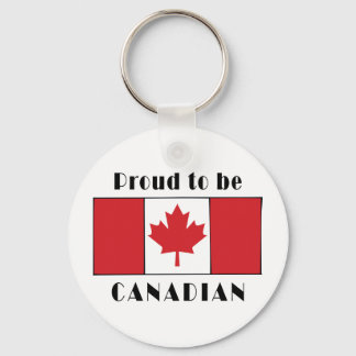 Proud om Canadees te zijn Sleutelhanger
