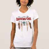 Proud om Chippewa-Cree Bella Canvas T-Shirt te wor (Voorkant)