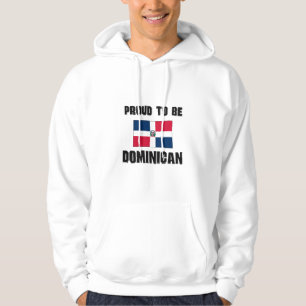 Proud om DOMINICAN te worden Hoodie