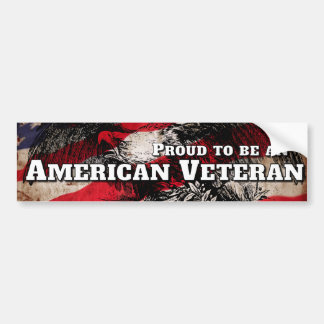 Proud om een Amerikaans Veteraan te zijn Bumpersticker