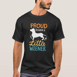 Proud om een kleine vrouw te hebben t-shirt