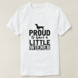 Proud om een kleine vrouw te hebben t-shirt