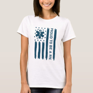 Proud om een RN te worden - Verpleegverpleegster T-shirt