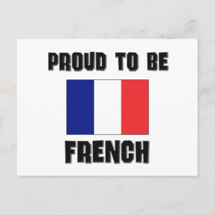 Proud om FRENCH te zijn Briefkaart