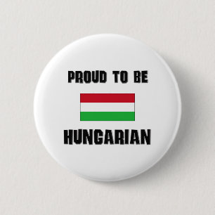 Proud om HUNGARIAN te zijn Ronde Button 5,7 Cm