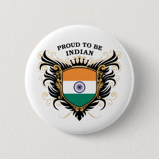 Proud om Indiaas te zijn Ronde Button 5,7 Cm