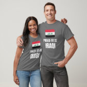 Proud om Irakees te zijn T-shirt (Unisex)