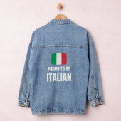 Proud om Italiaans te worden Denim Jacket (Hangar)