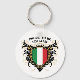 Proud om Italiaans te worden Sleutelhanger