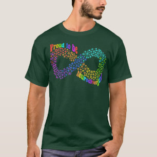 Proud om neurodivergent Spectrum Acceptatie te zij T-shirt