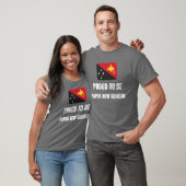 Proud om Papoea-Nieuw-Guinea te worden T-shirt (Unisex)
