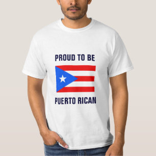 Proud om Puerto Ricaan te zijn T-shirt