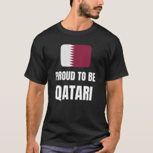 Proud om Qatari te worden T-shirt
