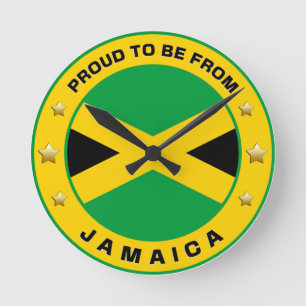 Proud om uit Jamaica te komen Ronde Klok