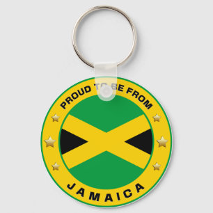 Proud om uit Jamaica te komen Sleutelhanger