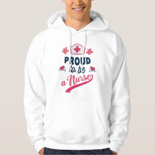 Proud om verpleegster te worden hoodie
