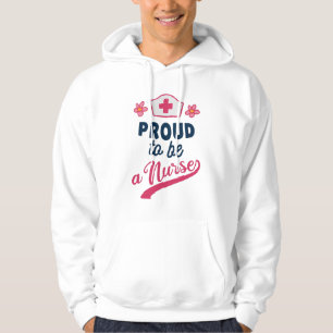 Proud om verpleegster te worden hoodie