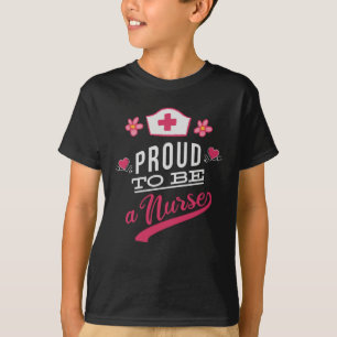 Proud om verpleegster te worden t-shirt