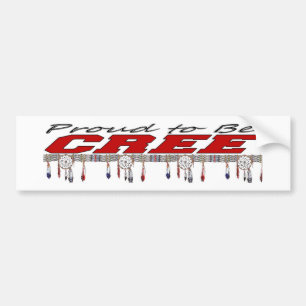 Proud om vrije Bumpersticker te zijn