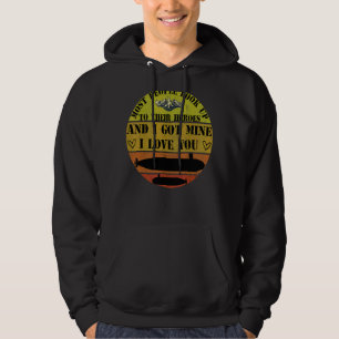 Proud-onderzeeër, echtgenote van mam en nationale  hoodie
