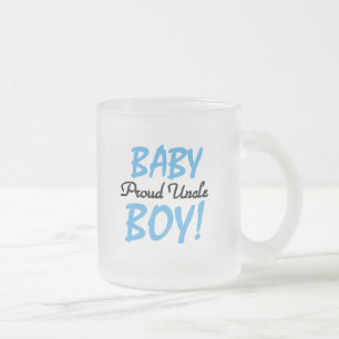Proud oom Baby Boy T-shirts en cadeautjes Matglas Koffiemok