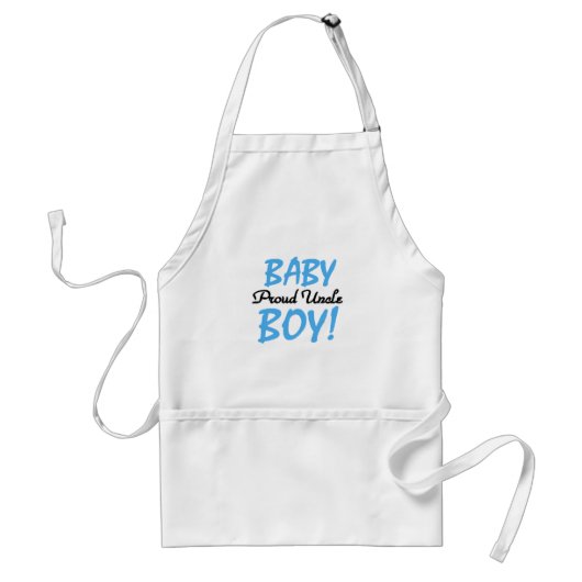 Proud oom Baby Boy T-shirts en cadeautjes Standaard Schort (Voorkant)
