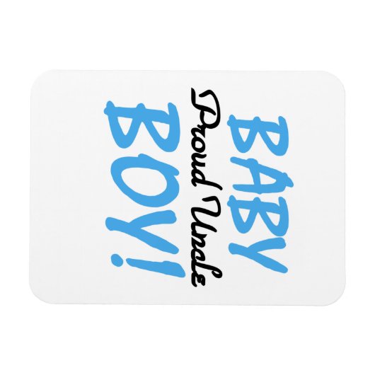 Proud oom Baby Gifts Magneet (Horizontaal)