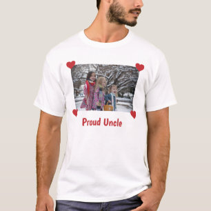 Proud oom Love personaliseert foto's T-shirt