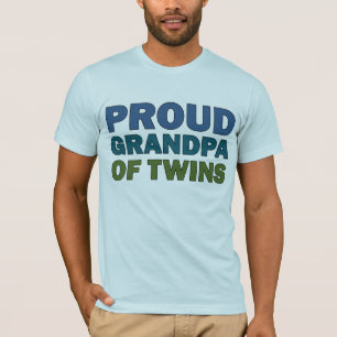 Proud opa of Twins T-shirt