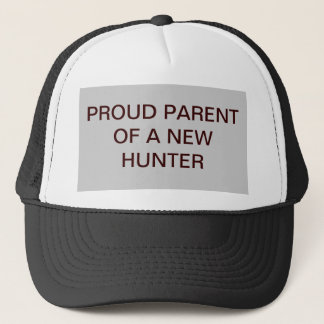 PROUD-OUDER VAN EEN NIEUWE HUNTER TRUCKER PET