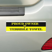 Proud Owner Bumpersticker (Op auto)