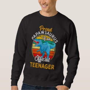 Proud Papawsaurus Dinosaur Officiële tiener 13 jaa Trui
