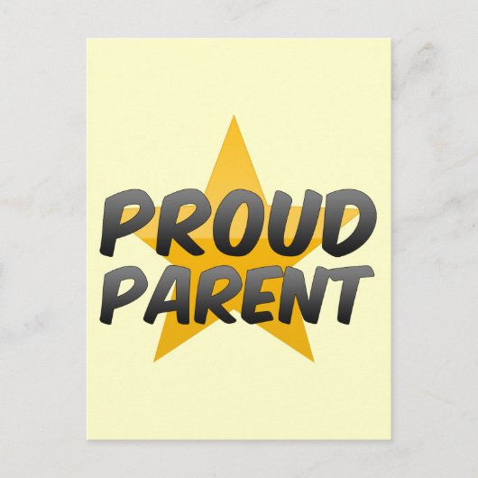 Proud Parent Briefkaart (Voorkant)