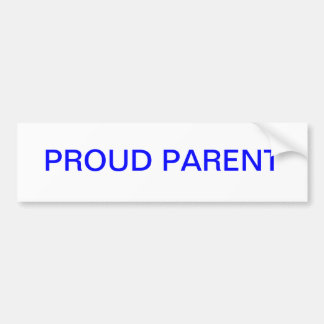 Proud Parent Bumpersticker