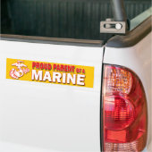 Proud Parent of a Marine Bumpersticker (Op Truck)