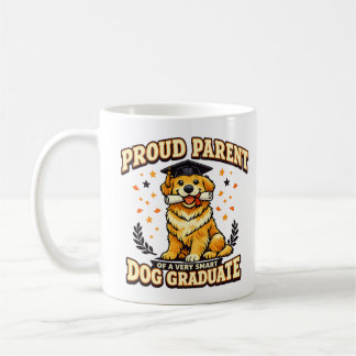 Proud Parent Smart Dog Graduate Funny Dog Mug