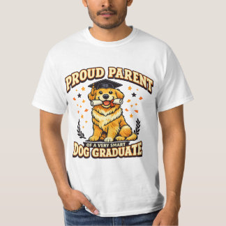 Proud Parent Smart Dog Graduate Funny Dog Shirt