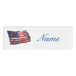 Proud Patriotic Farmer Flag Thunder_Cove Naambadge