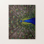Proud Peacock-fotopuzzel Legpuzzel (Verticaal)