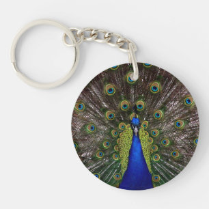 Proud Peacock-sleutelketen Sleutelhanger