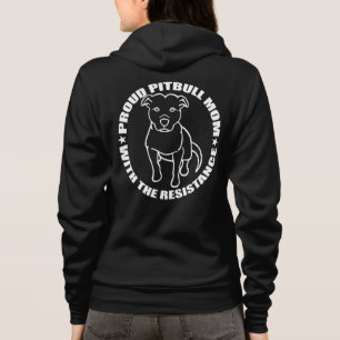 Proud Pitbull Moms met de resistentie Hoodie