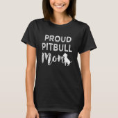 Proud Pitbull shirt van moeders (Voorkant)