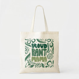 Proud Plant Mama – Bold Plant Lover Tote Bag