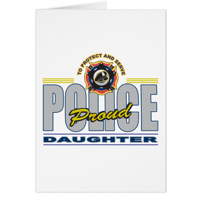 Proud Police Daughter (Voorkant)