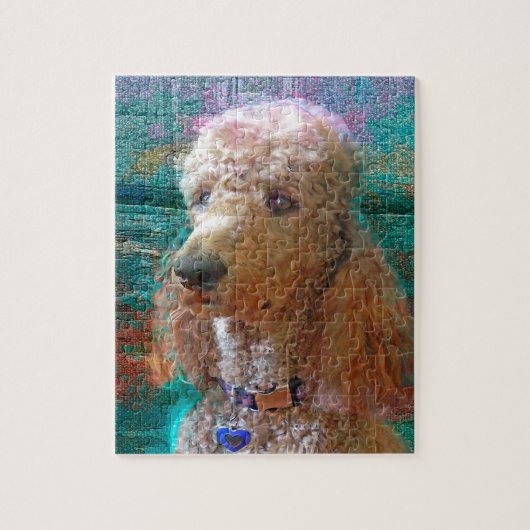 PROUD POODLE LEGPUZZEL (Verticaal)