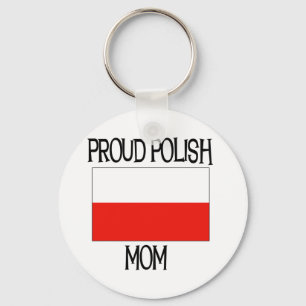 Proud Poolse mam Sleutelhanger